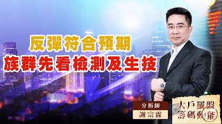 反彈符合預期族群先看檢測及生技｜大戶羅盤籌碼動能 ｜謝宗霖 (圖)