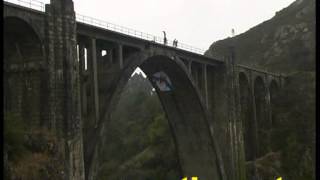 preview picture of video 'góming bungee bungy jumping saut à l'élastique Gundián, Ponte Ulla, Galicia EII 2c G+A'