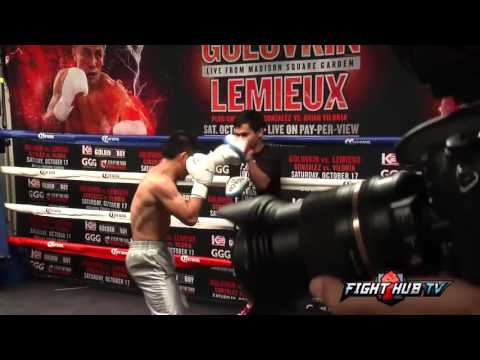 Roman Gonzalez vs Brian Viloria Full video - Brian Viloria complete workout video