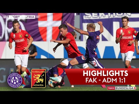 Highlights: tipico Bundesliga, 4. Runde: FK Austria Wien - FC Flyeralarm Admira 1:1