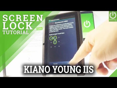 How to Add Screen Lock in KIANO Young IIs