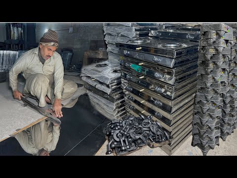 How Gas Stoves Are Made in Factory | Complete Manufacturing Process