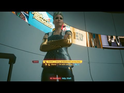 V angers Songbird in NCX Spaceport- Cyberpunk Phantom Liberty