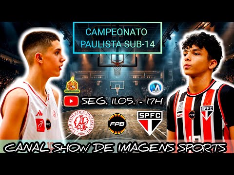 #AOVIVO - CAMPEONATO PAULISTA U14 PAULISTANO (94) X (79) SÃO PAULO - 11.05.26