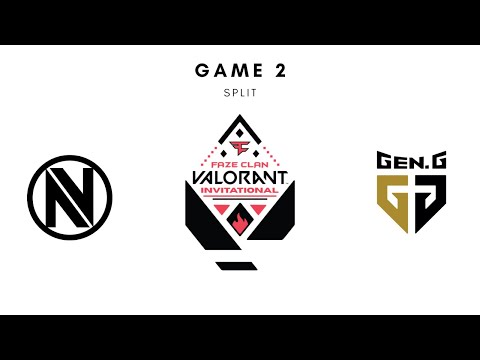 Faze Clan Invitational | Gen G VS Team EnVyUs Game 2 FULL GAME