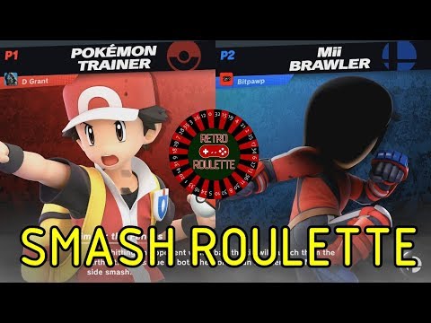 Smash Ultimate Pokemon Trainer (Dimitri) Vs Mii Brawler (LC-BitPawp) [Smash Roulette Highlight]