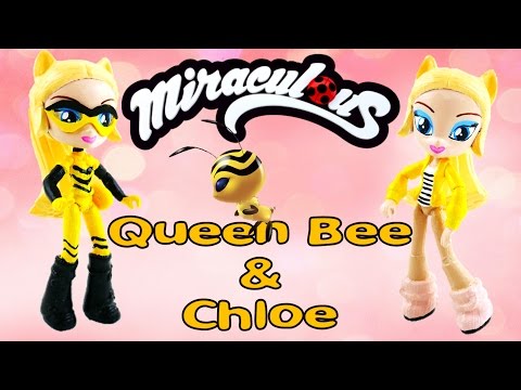 CHLOE QUEEN BEE Transformation Custom Doll tutorial Season 2 Miraculous Ladybug