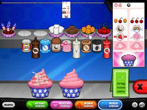 Papa's Cupcakeria Kizi - 10/2021