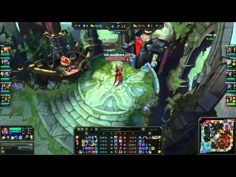 LoL: Steelback Lucian vs Tristana ADC SEASON2016 Apr 2016