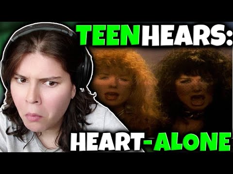 SHOCKED!! TEENAGER HEARS HEART - "Alone" FOR THE FIRST TIME EVER