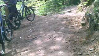 preview picture of video 'Cwmcarn Twrch Downhill Section'