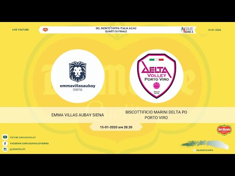 15-01-2020: (quarti Del Monte Coppa Italia A2/A3) - Emma Villas Aubay Siena-Biscottificio Marini Del