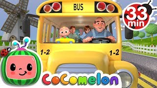 Wheels on the Bus | +More Nursery Rhymes &amp; Kids Songs - CoCoMelon