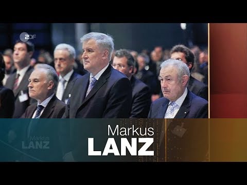 Markus Lanz vom 18.10.2018: Günther Beckstein, Charlotte Link, ...