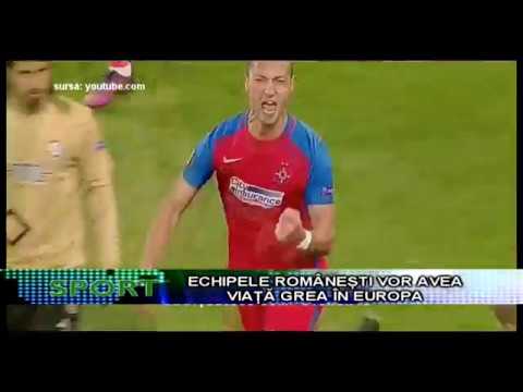 Știre SPORT Etv/ 04.07.2017 – ECHIPELE ROMÂNEȘTI VOR AVEA VIAȚĂ GREA ÎN EUROPA