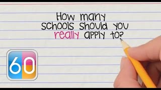 College Application Video Tip #2: How Many Colleges Should You Apply To?
