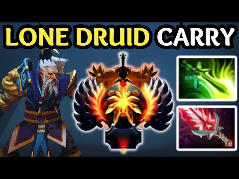 🔥 LONE DRUID CARRY BACK IN META | INSANE BEAR 🔥 DOTA 2
