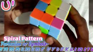Download the video "Cube Pattern#spiralpattern #howto make"