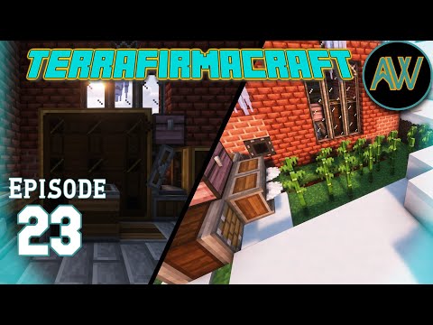 Bamboo Auto-crafting! - TerraFirmaCraft Ep. 23