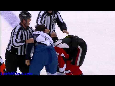 TOR 2 @ OTT 1 - Beauchemin vs Kovalev - 100929