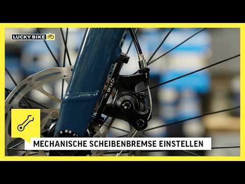Mechanische Scheibenbremse einstellen | einfach & schnell erklärt!