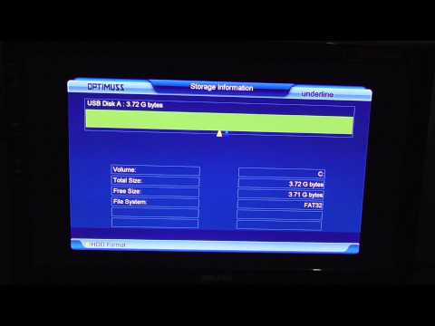 Edision Optimuss 3 in 1 Format USB Drive