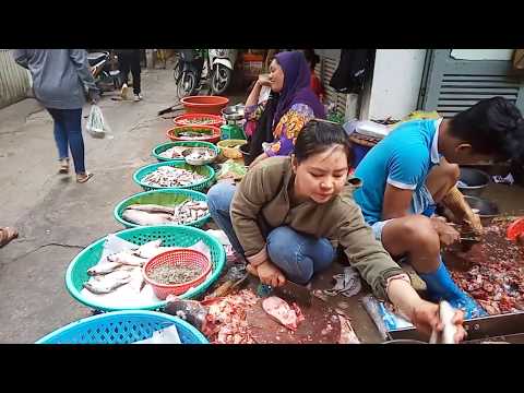 Kab Kor Market - Fresh Food Compilation In Phnom Penh Market - Amazing Food View