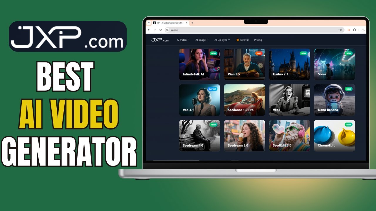 I Tried JXP AI Video Generator — The Results Blew My Mind!