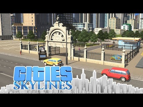 Freizeitpark und Stadtpark - Cities Skylines - DLC City 110