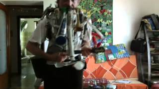 Bob Dylan - Rainy Day Women # 12 & 35 by Amazing One Man Band