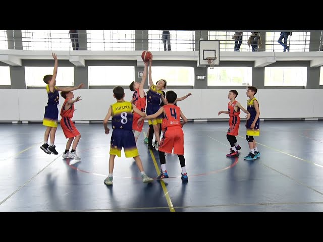 Юные баскетболисты из Ангарска показали высокий результат