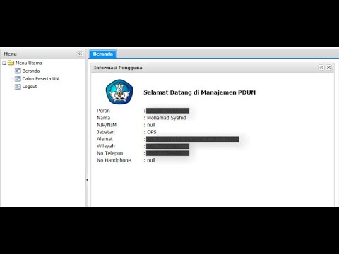 Tutorial Pengisian PDUN