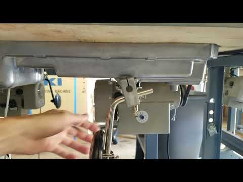 Juki DU-1181N knee lift trouble shooting/setup