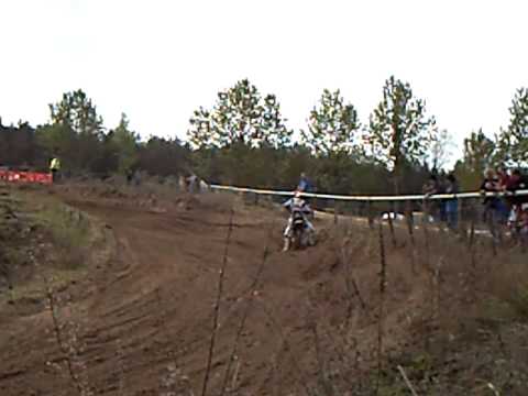 Rick Brandstädter in Wriezen mit Sturz von Robert Demko