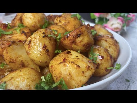 Spicy Roast Potatoes Recipe • Roasted Potatoes Recipe • Spicy Potatoes • Oven Masala Potatoes Recipe
