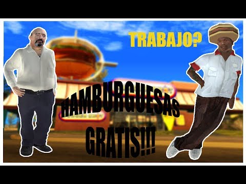 Gta San Andreas - Cj Trabaja en el Burger Shot - Loquendo