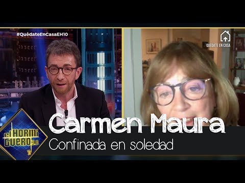 Carmen Maura reconoce cómo le está afectando la soledad - El Hormiguero 3.0