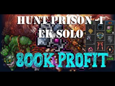 Ek 600+ Skill 113 Club Solo Prison -1  800k+ Profit/Hora (Hunt Profit)