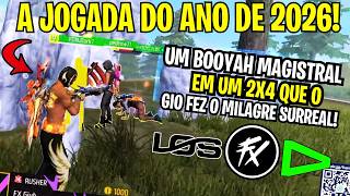 MEU DEUSSS! UM BOOYAH HISTORICOO DO FLUXO COM JOGADA DO ANO DO GIO!