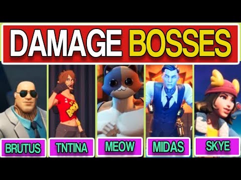 Deal damage to Bosses FORTNITE - How to deal damage to Bosses in Fortnite Season 2 Chapter 2 Week 3!