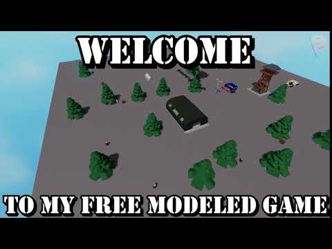WELCOME TO MY FREE MODELED GAME (ROBLOX MEME)