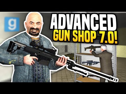 ADVANCED GUN SHOP 7.0 - Gmod DarkRP | Firing Range Included!
