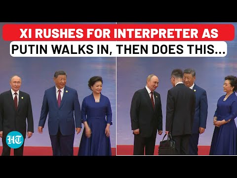 On Cam: Putin & Xi Leave Others Waiting During SCO Reception, Translator Arrives For Private Convo