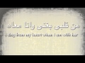 Min Alby Baghani - Mohamed Hamaki Lyrics ...