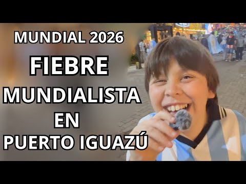 Fiebre mundialista en Puerto Iguazú
