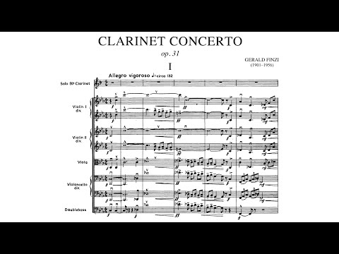 Gerald Finzi - Clarinet Concerto in C Minor, Op. 31