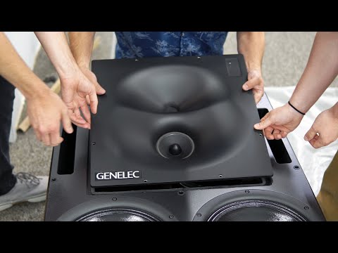 Changing the Orientation of a Genelec 1234A Main Monitor - Directivity Controlled Waveguide