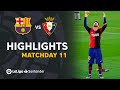 Highlights FC Barcelona vs CA Osasuna (4-0)