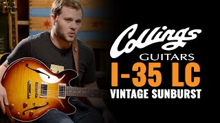 Video thumbnail for Collings I-35 LC Vintage Sunburst | CME Gear Demo | Nick Cudone by Chicago Music Exchange