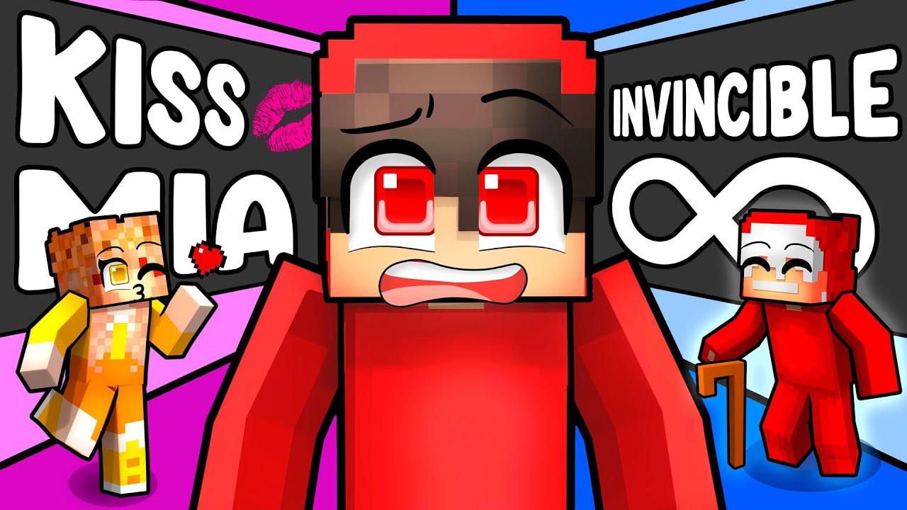 KISS MIA or BE INVINCIBLE? (Minecraft)
